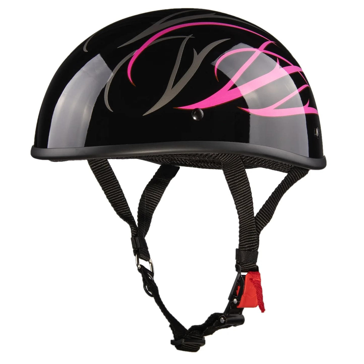 Beanie Pink Gloss Helmet DOT