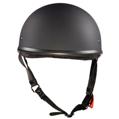 Beanie Matte Black Helmet DOT