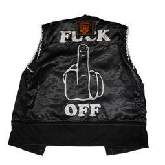 Leather vest men