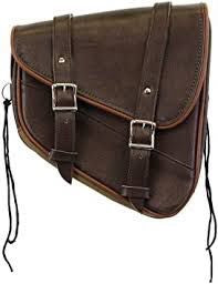 Brown Leather Side Bag