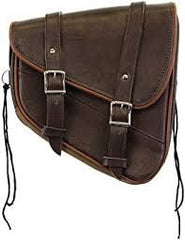 Brown Leather Side Bag