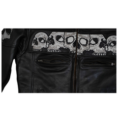 Skull Leather Jacket