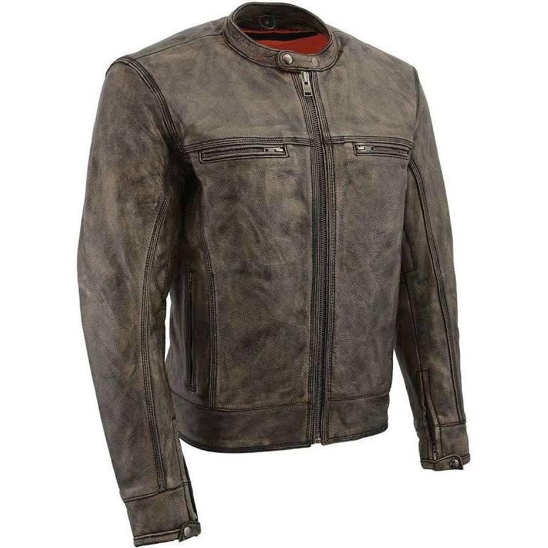 Ace Armored Leather Jacket