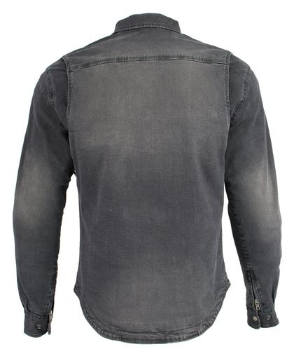 Chemise en denim Kevlar noir Armored