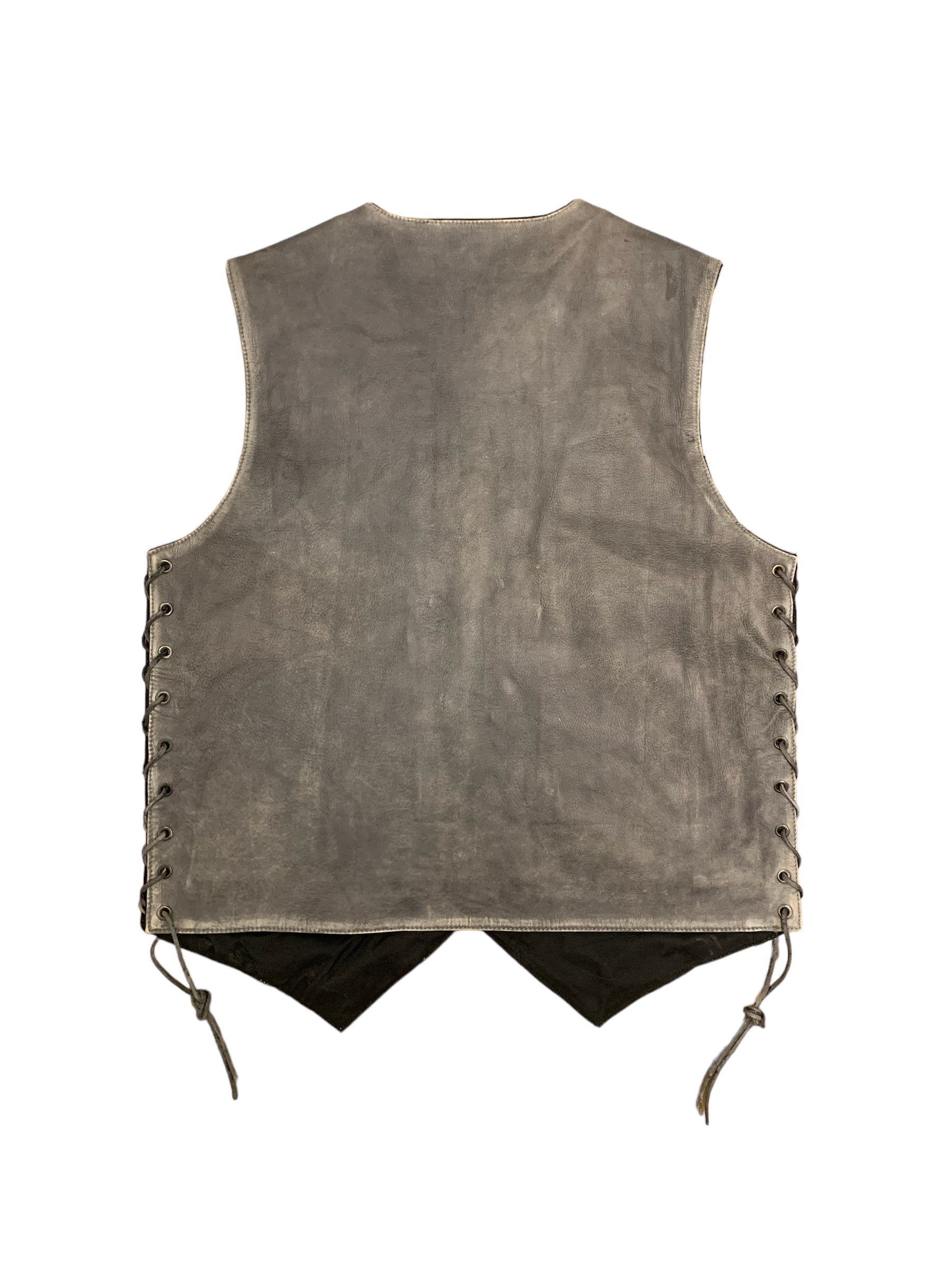 Grey 10x10 Bikers vest