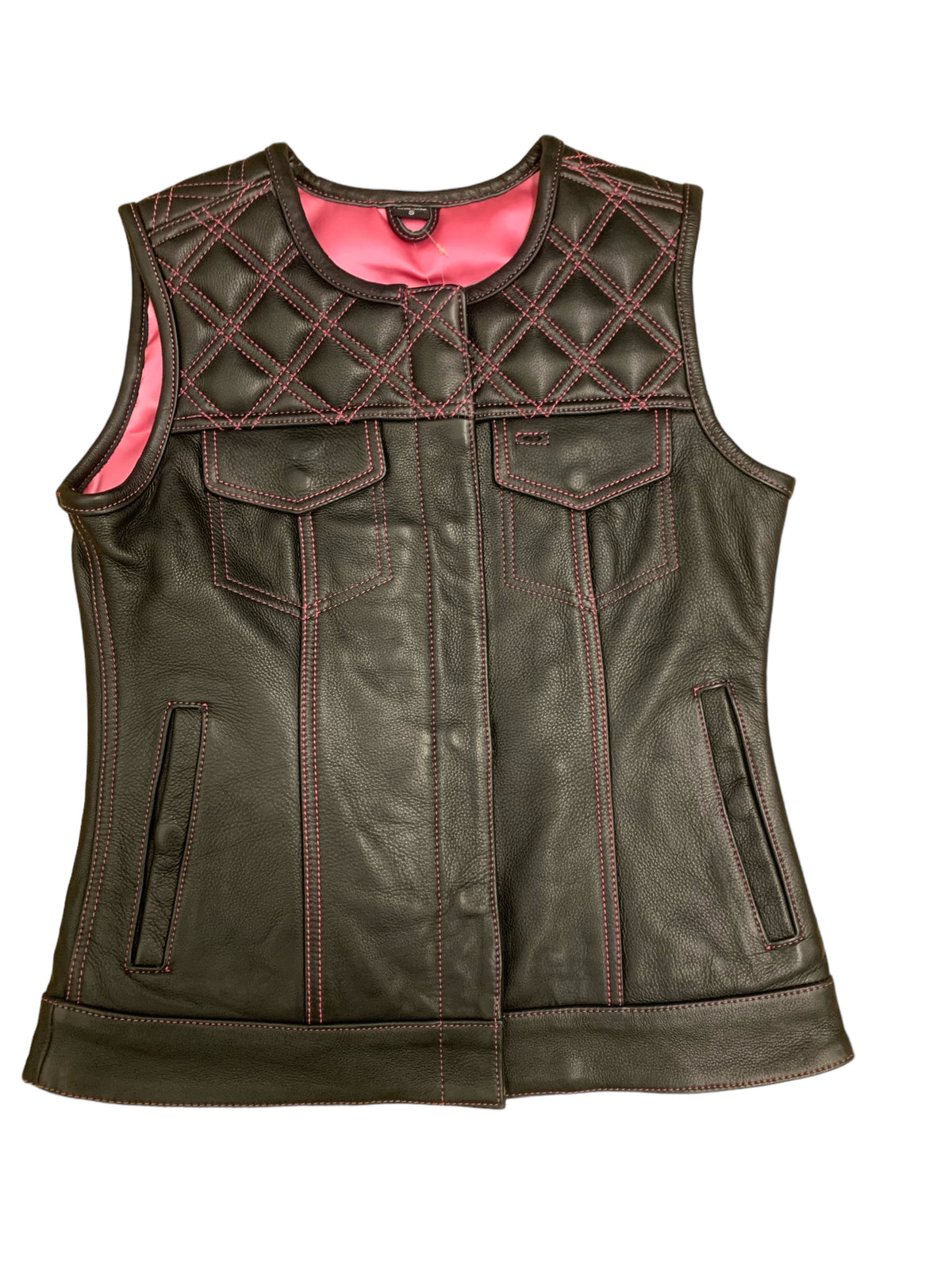 Pink Custom Vest