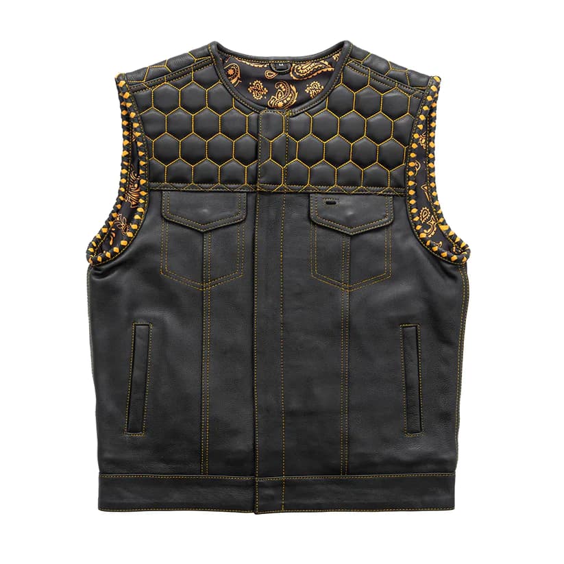 Gilet Bikers en nid d'abeille