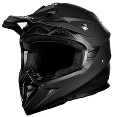 Casque Motocross/Dirtbike Hawk Noir Mat DOT