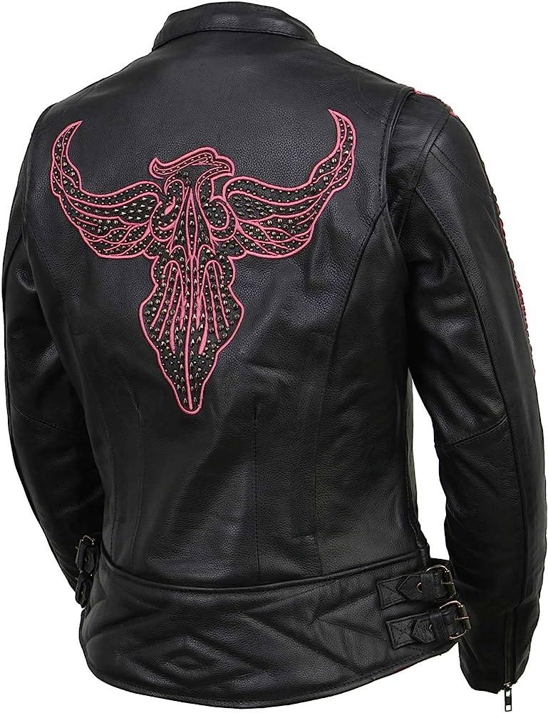 Pink Phoenix Textile Jacket Ladies