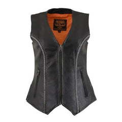 Gilet clouté pour femme