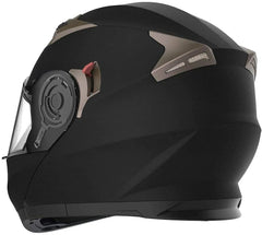 Modular Matte Black Helmet DOT