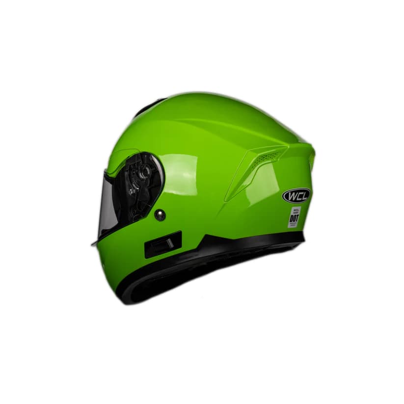 Full Face Neon Raider Helmet DOT